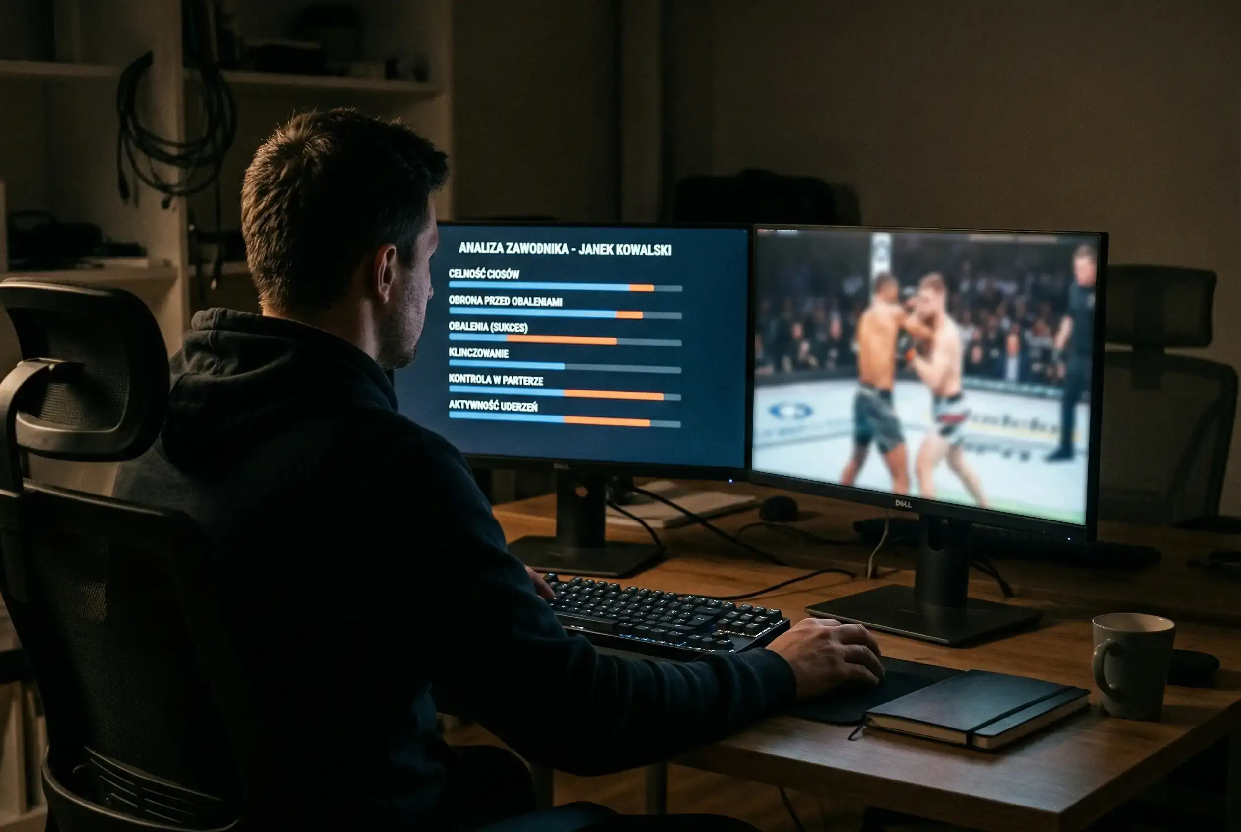 Analiza walk MMA pod zakłady — matchup i statystyki